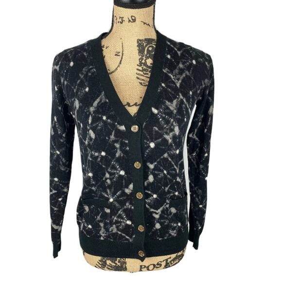 Thakoon Target NWT Cardigan Sweater Shibori Button Front Long Sleeve Size XS - Picture 2 of 6